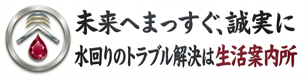 水回りのトラブルは安心の生活案内所